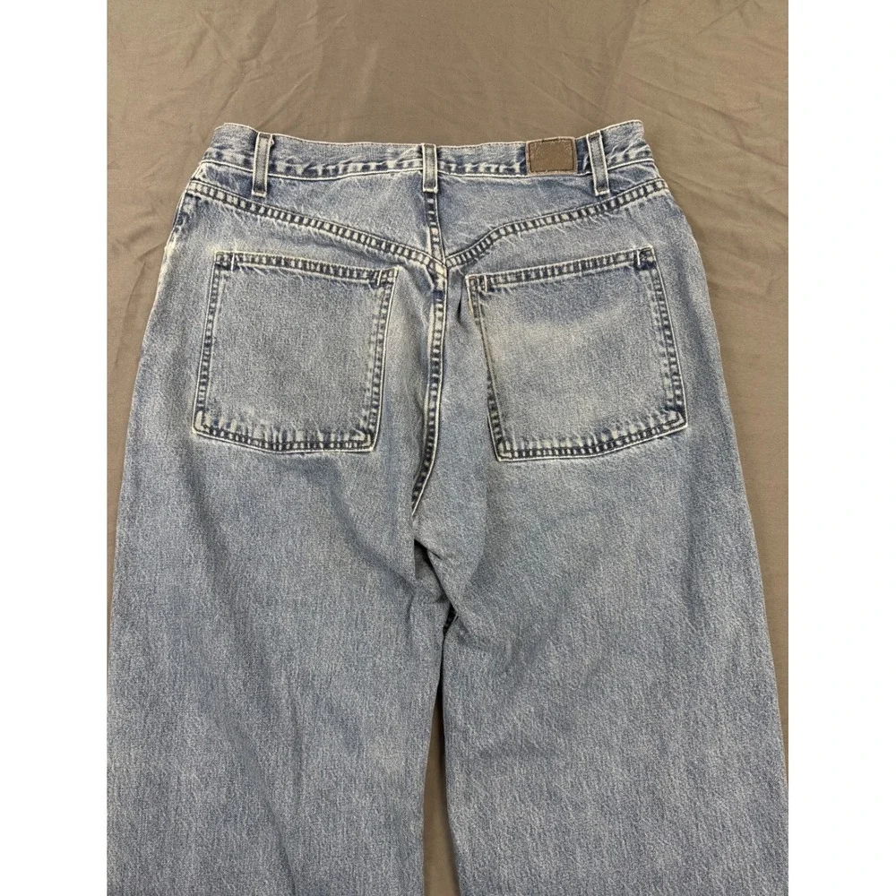 Vtg Levis SilverTab Oversized Fit Jeans Light Wash Blue 32x34 Baggy Skater Y2K